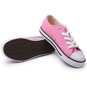 DUNLOP Kids Canvas Low Sneakers Bubblegum Shoe 11 New in Box‎